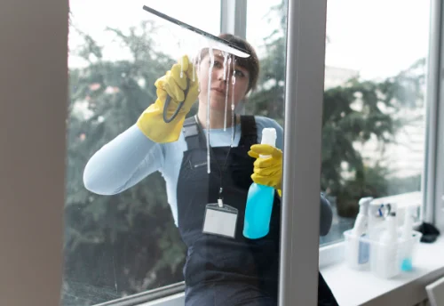 Nettoyage de vitres intérieures et extérieures à Saint-Julien-du-Terroux